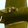 Um 'Warbird' P-47D-27-RA em vôo