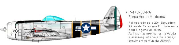 P-47D-30-RA da Força Aérea Mexicana