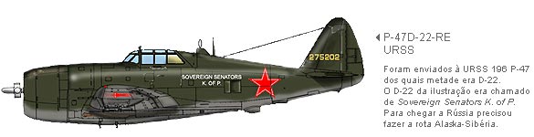 P-47D-22-RE da Força Aérea Soviética